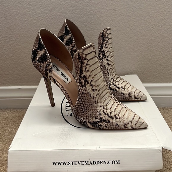 Steve Madden Size 8 Snake Print - Picture 2 of 6